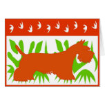 Scottish Terrier Christmas Greeting Cards