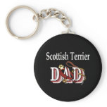 scottish terrier dad Keychain