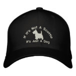 Scottish Terrier Funny Dog Slogan Embroidered Baseball Cap
