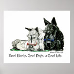 Scottish Terrier Good Life posters