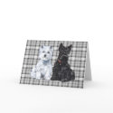 Scottish Terrier Greeting Card by MaggieRossScotties Scottish Terrier Greeting Card
