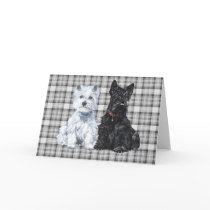 Scottish Terrier Greeting Card by MaggieRossScotties Scottish Terrier Greeting Card