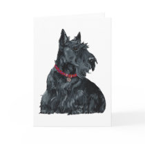 Scottish Terrier Greeting Card by MaggieRossScotties Scottish Terrier Greeting Card