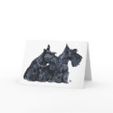 Scottish Terrier Greeting Card
