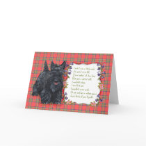 Scottish Terrier Greeting Card by MaggieRossScotties Scottish Terrier Greeting Card