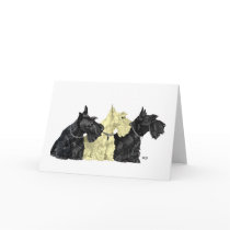 Scottish Terrier Greeting Card