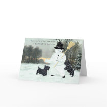 Scottish Terrier Greeting Card