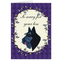 Scottish Terrier Greeting Card
