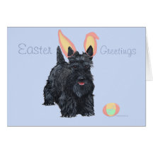 Scottish Terrier Greeting Card