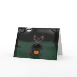 Scottish Terrier Halloween Cards
