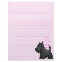 Scottish Terrier Love Letterhead