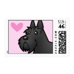 Scottish Terrier Love Postage Stamp