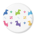 Scottish Terrier Refrigerator Magnets