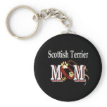 scottish terrier mom Keychain