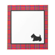Scottish Terrier Notepad