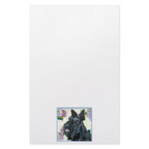 Scottish Terrier Portrait Stationery