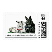 Scottish Terrier Postage stamps