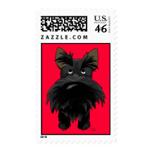 Scottish Terrier Postage Stamps
