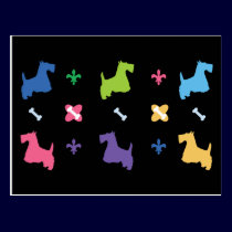 Scottish Terrier postcards