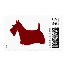 Scottish Terrier (Red) Postage