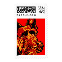 Scottish Terrier (Scottie) Stamps