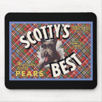 Scottish Terrier Scottys Best Dog mousepads by FRUITLOOPY Scottish Terrier Scottys Best Dog mousepads