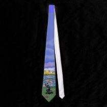 Scottish Terrier - Sunrise (JF) ties