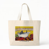 Scottish Terrier Taking a Bath Tote Bag