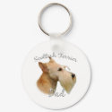Scottish Terrier (wheaten) Dad 2 keychains by GreyWolfCreation Scottish Terrier (wheaten) Dad 2 keychains