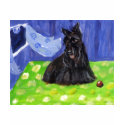Scottish Terrier whimsical little window t-shirts by zadajeanne Scottish Terrier whimsical little window t-shirts