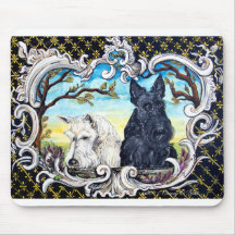 Scottish Terriers and Frog Mousepads