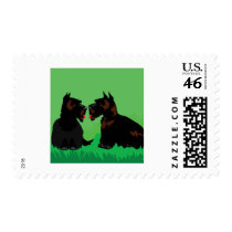 Scottish Terriers postage