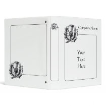 Scottish Thistle 2 Vinyl Binders
