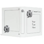 Scottish Thistle 2 Vinyl Binders