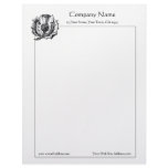 Scottish Thistle 2 Letterhead Template