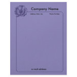 Scottish Thistle Letterhead