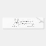 ScottishTerrierBrotherWwt2 Bumper Stickers