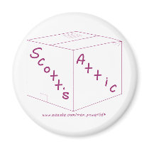 Scott's Attic Logo Gear magnets