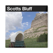 Scotts Bluff National Monument Fridge Magnets