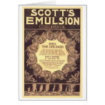 Scott's Emulsion Cod Liver Oil cards