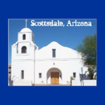 Scottsdale Arizona Old Mission Postcard West US by ScenicEarthStudios Scottsdale Arizona Old Mission Postcard West US