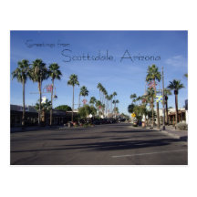 Scottsdale, Arizona postcard