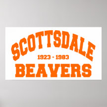 Scottsdale Beavers Print