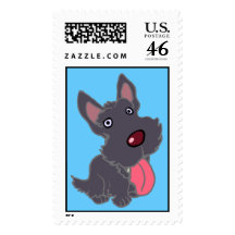 SCOTTY PUPPY STAMP