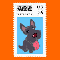 SCOTTY PUPPY STAMP
