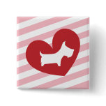 Scotty Valentine Pinback Button