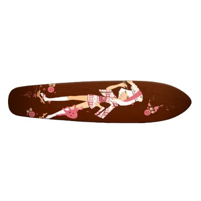 Scotty Valentine Presents Sushi Loves Me Skateboards by ScottyValentine