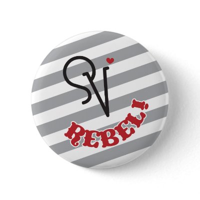 Scotty Valentine Rebel Buttons by ScottyValentine