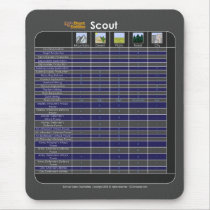 Scout and Terrain Modifier Chart Mousepad by SGDustSettles Scout and Terrain Modifier Chart Mousepad