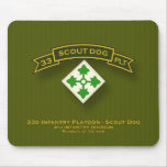 Scout Dog Platoons Mouse Pad